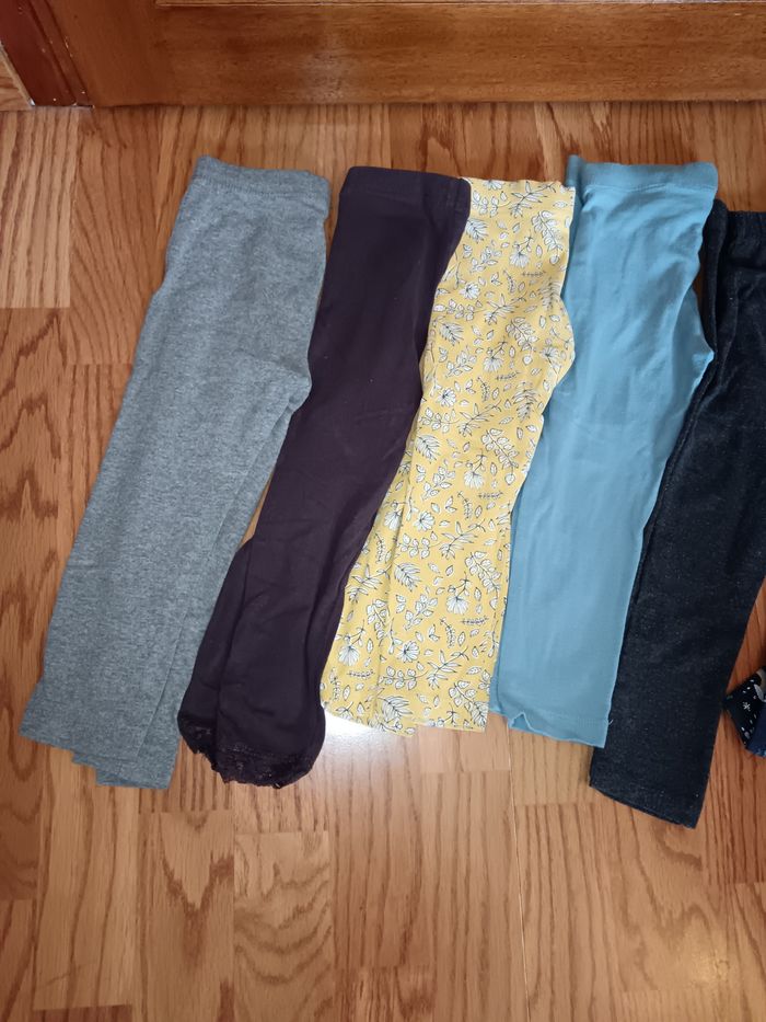 Lot 3 ans leggins coton Kiabi & Young Dimension - photo numéro 2