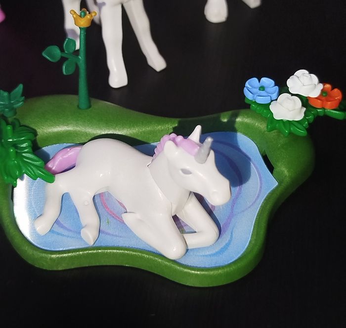 🟢 Playmobil lot Cheval Princesse et chevaux Licorne 🦄 - photo numéro 2