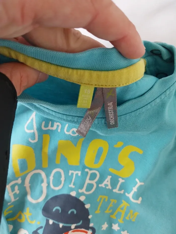 Tee-shirt manche longue garçon 18 mois - photo numéro 4