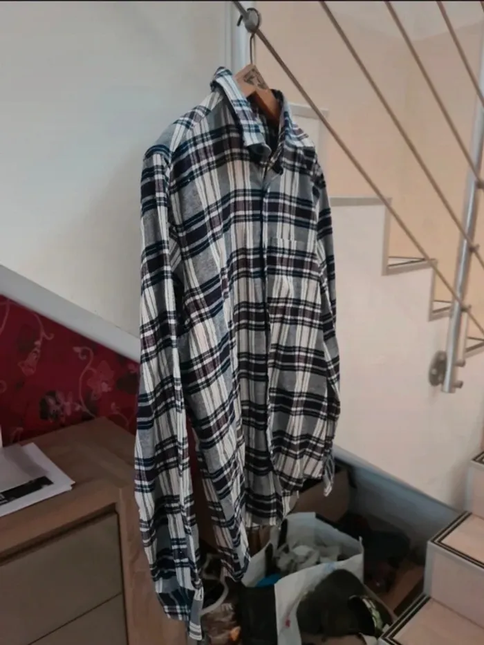 Chemise à carreaux taille M esprit Country - photo numéro 4