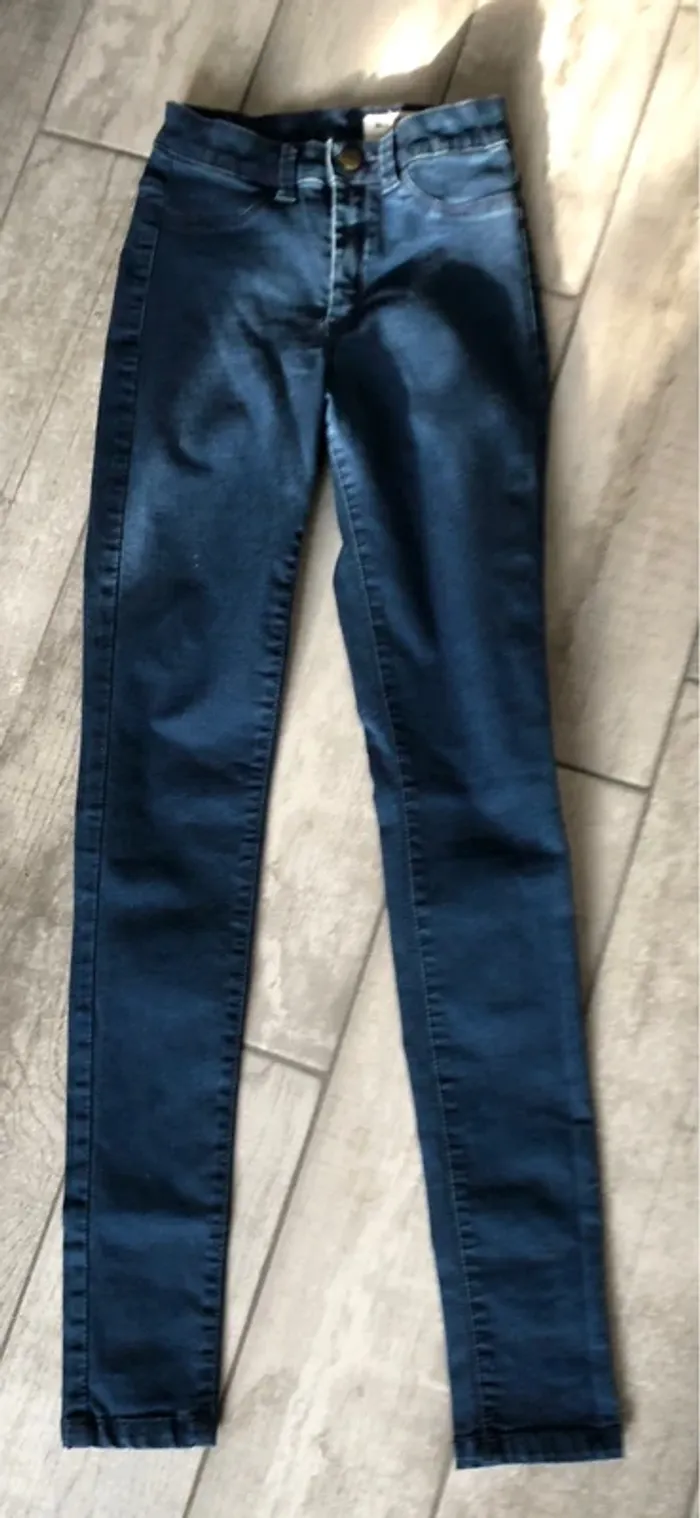 Skinny bizzbee taille haute elastane TBE Taille 34