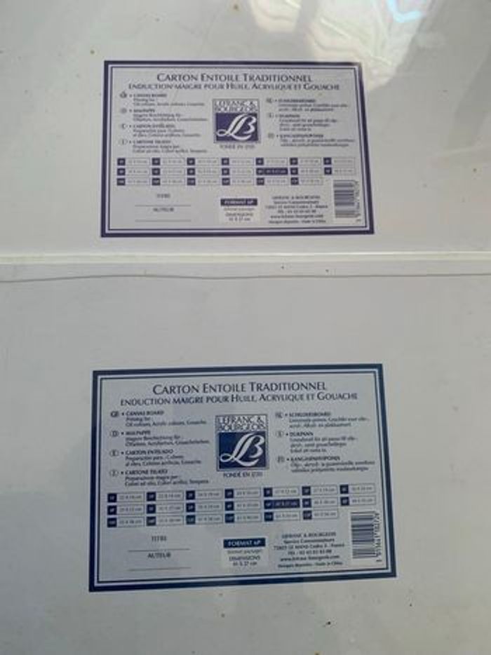 Cartons entoiles traditionnels - photo numéro 2