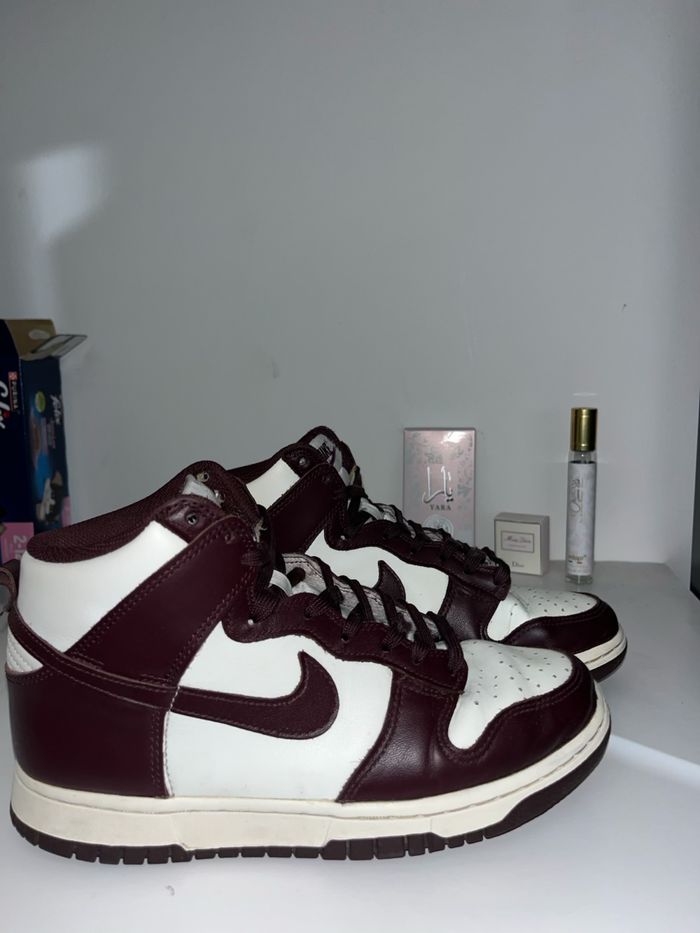 Nike Dunk high bordeaux