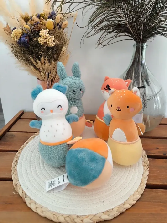 Jeu de quilles en peluche Vertbaudet Neuf