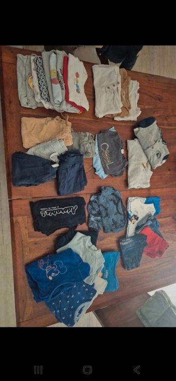 Lot vetement garcon 12 mois bon etat