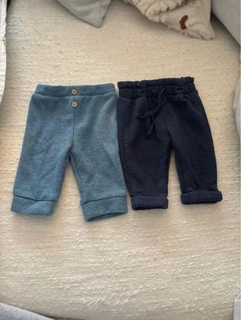Lot 2 pantalons tape à l’œil