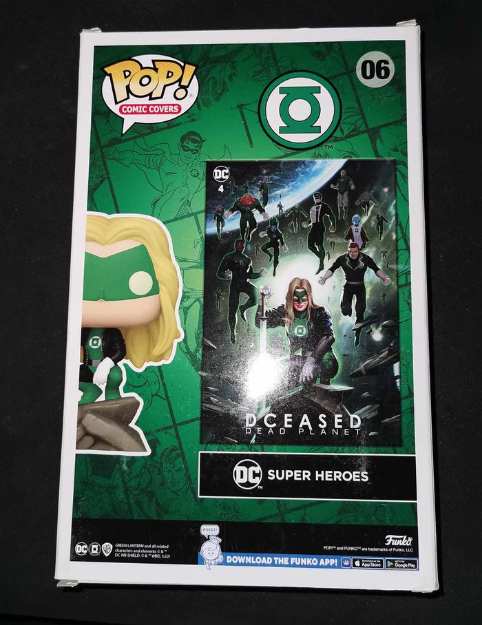 Figurine Funko Pop Cover Deluxe / Green Lantern N°06 / Dc Comics - photo numéro 3