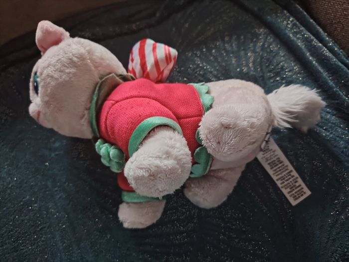 Peluche aristochat Noël - photo numéro 3