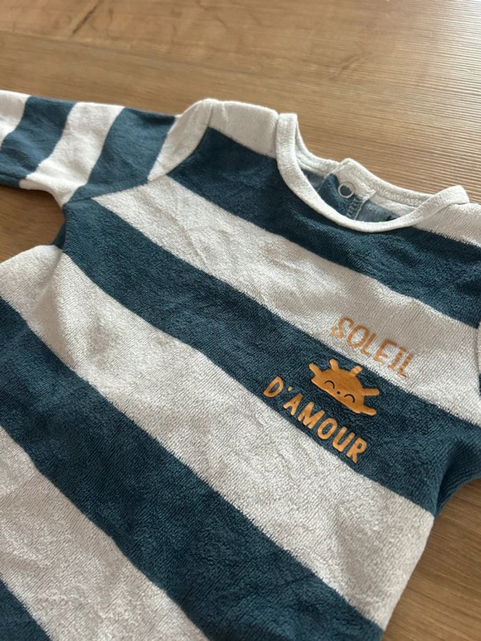 Pyjama marinière Kiabi - photo numéro 2