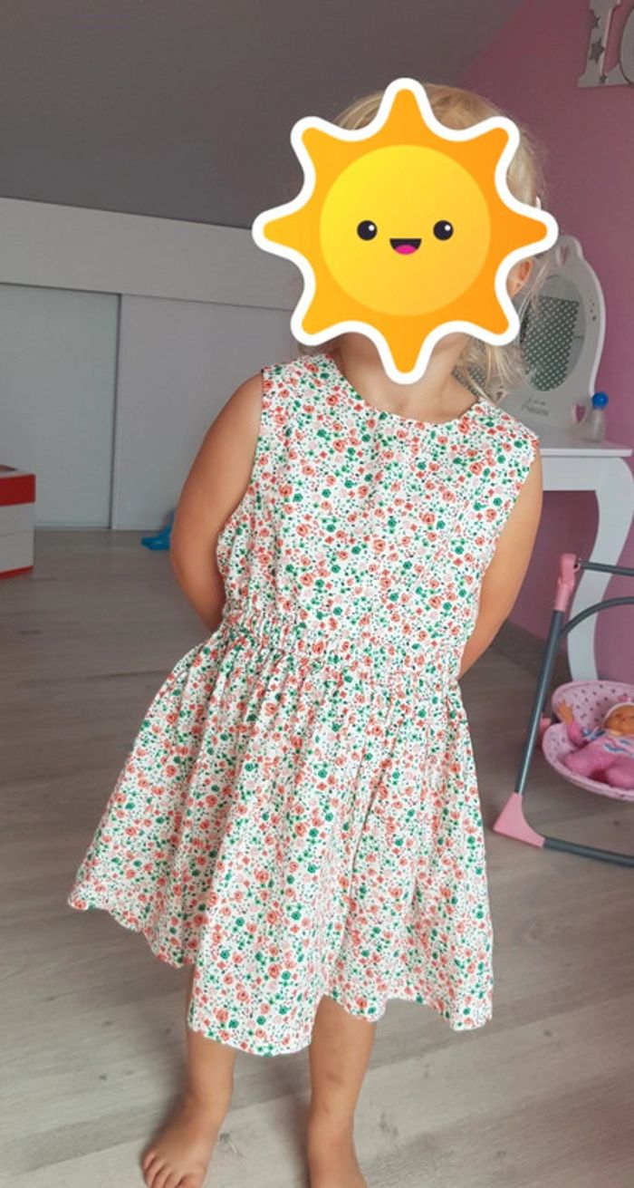 Robe fleuries 3 ans