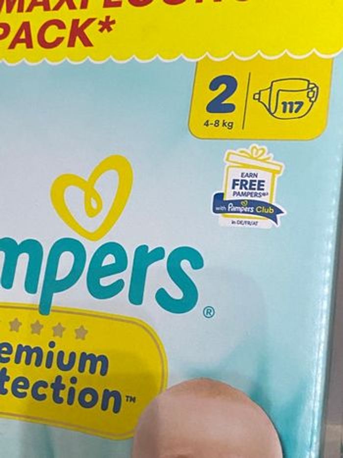 Couches Pampers taille 2 premuim maxi pack - photo numéro 2