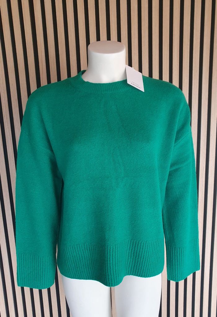 Magnifique pull d'hiver vert Paris Atelier 🍀 - photo numéro 4