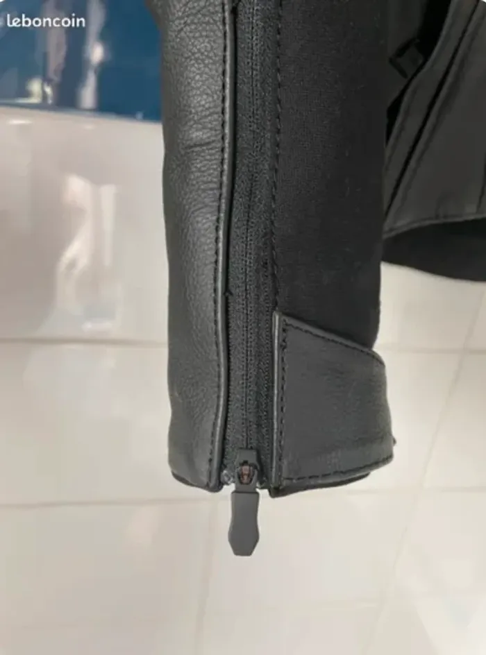 Blouson de moto cuir Alpinestar - photo numéro 5