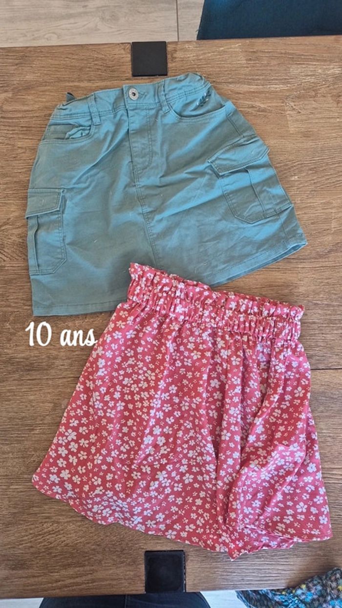 Lot jupe fille 10 ans