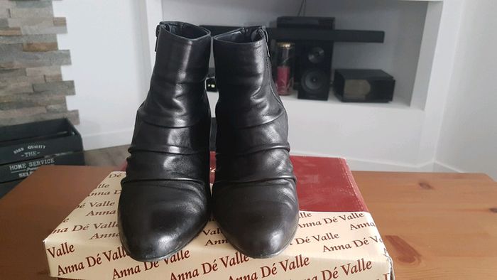 Bottines noires talons hauts taille 40 - photo numéro 2