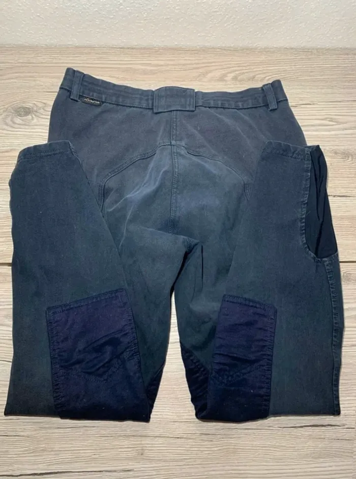 Pantalon d’équitation Fouganza bleu marine – Taille 38 (M) - photo numéro 6