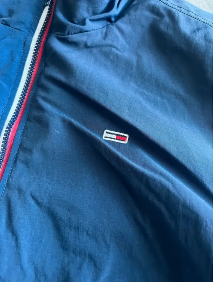 Veste hiver bleu marine Tommy Jeans taille M - photo numéro 2