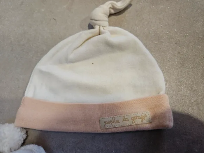 Bonnet et chaussons naissance - photo numéro 3