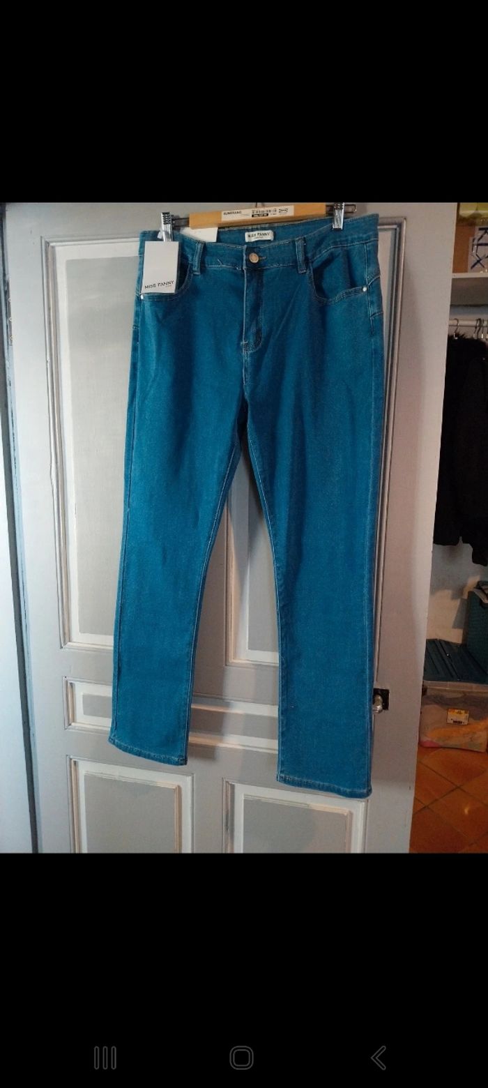 Jeans bleu clair skinny taille 44 neuf
