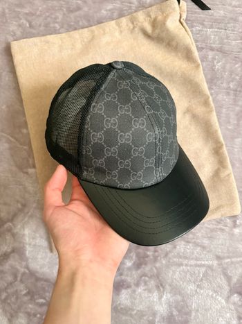 Casquette Gucci Noir/Gris 