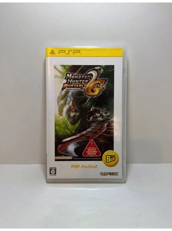 Monster Hunter Portable 2G PlayStation Portable PSP (version japonaise)