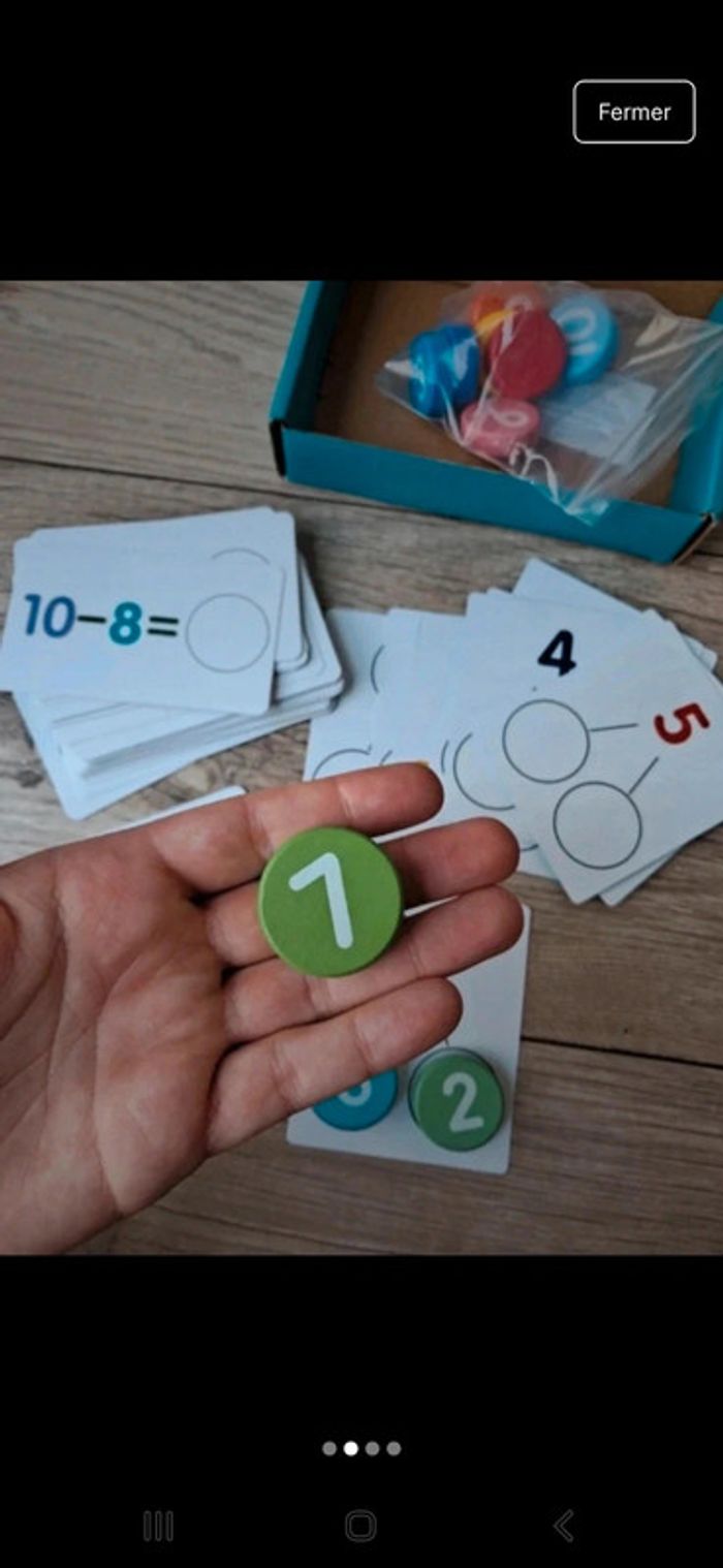 Jeu de calcul mental et décomposition des nombres - photo numéro 2