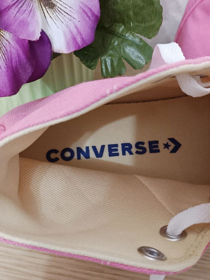 Converse rose - photo numéro 5