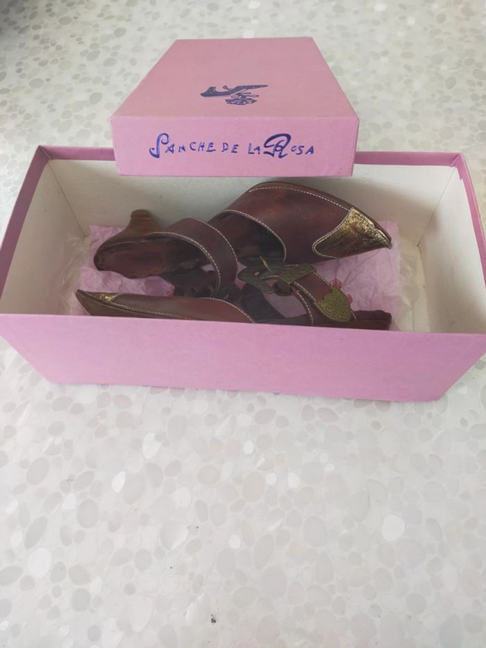 Chaussures à talons Sanche de la Rosa t 36 - photo numéro 2