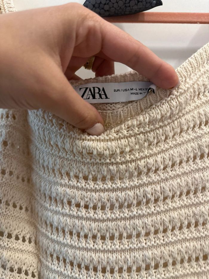 Robe crochet Zara - photo numéro 3