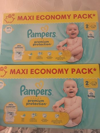 Couche Pampers taille 2