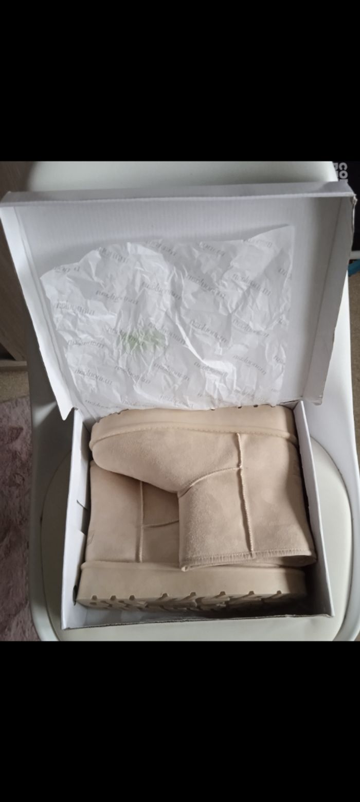 Belle bottines couleur crème - photo numéro 6