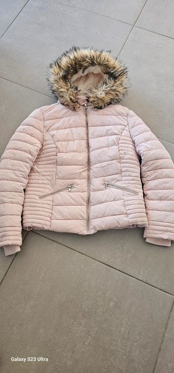 Doudoune rose Tally Weijl taille 42