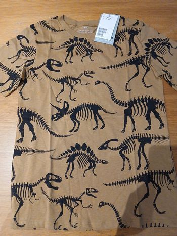 Tee-shirt dinosaure 8/10an