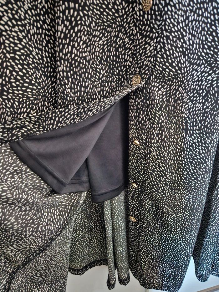 Robe chemise longue imprimé moucheté Drôle de Copine - photo numéro 6