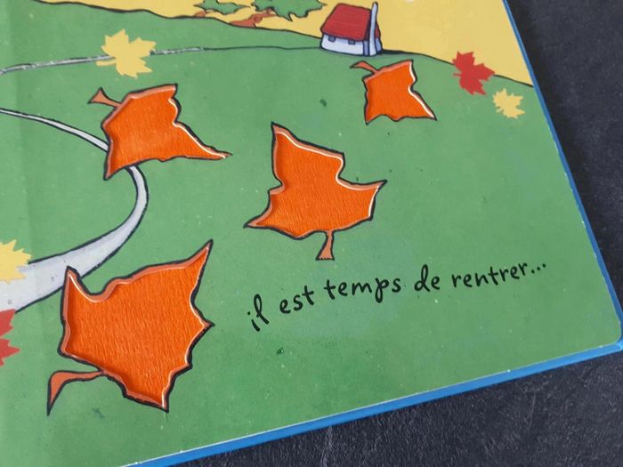 5 € Le Cœur au Soleil – Livre à toucher - Editions Gründ - photo numéro 3