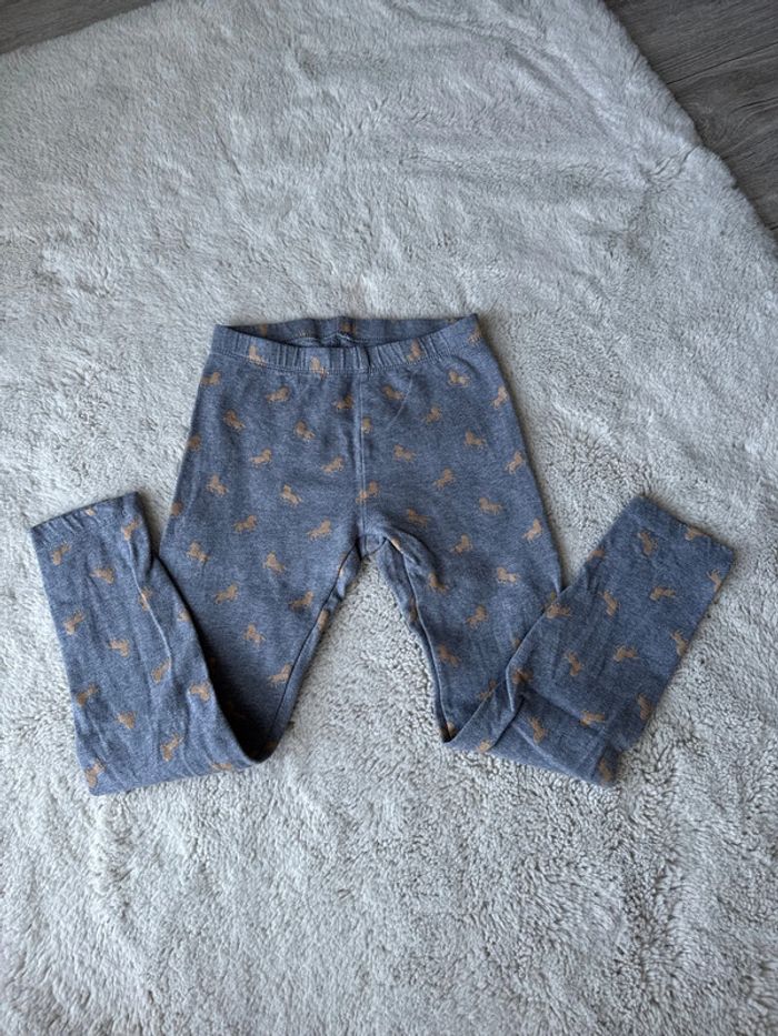 👖 leggings jeans licorne+ legging chaud - Kiabi -H&M - taille 8 ans- satisfaisant et très bon état - photo numéro 9