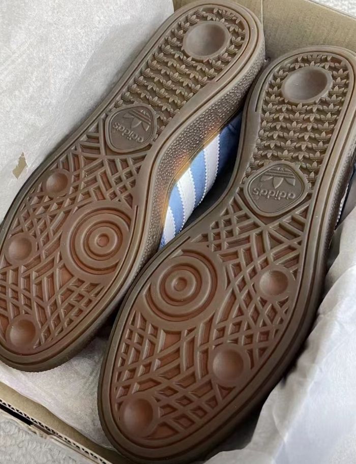 Adidas Handball Spzl Anti-slip blue-brown 36 - photo numéro 4