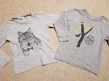 Lot de 2 tee shirts garçon 4ans monoprix marese