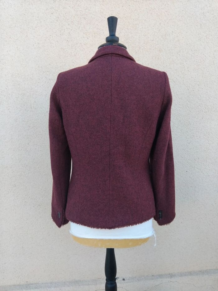 Veste chic Caroll t40 100%laine - photo numéro 6
