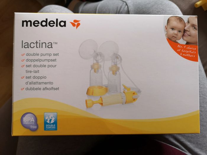 Set Medela Lactina double pompe