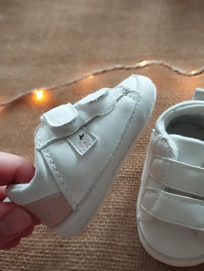 Lot de 3 chaussons / chaussures, taille 17 - photo numéro 3