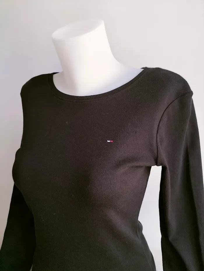 Pull Femmes Col Rond 100% Coton - Tommy Hilfiger - Taille M - photo numéro 2