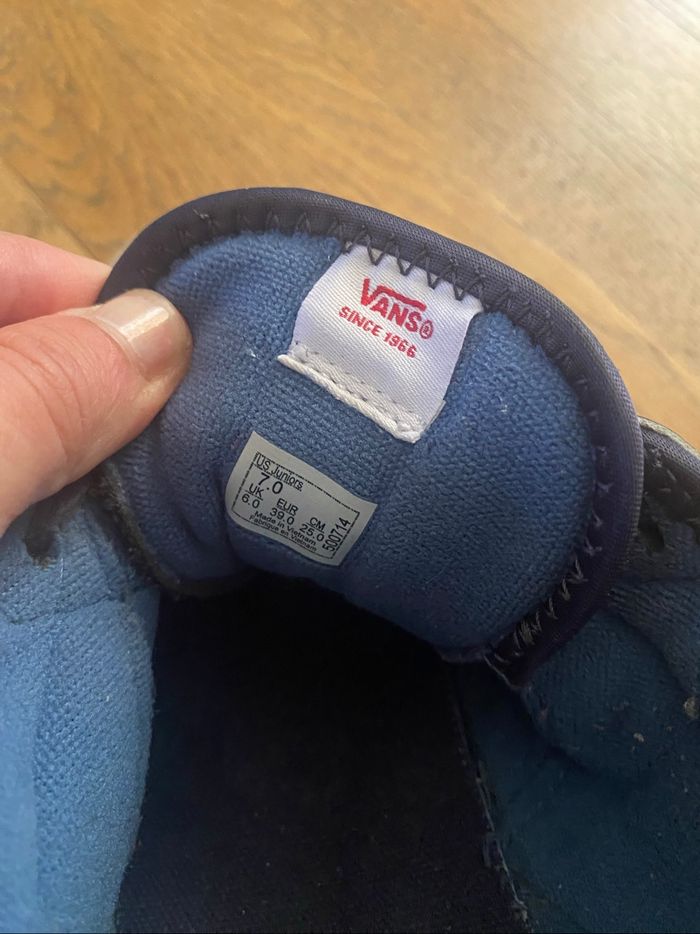 Basket Vans JN Rowley Classic bleu Taille 39 - photo numéro 7