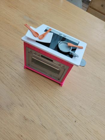 Jouet électronique barbie plan de travail table de cuisson accessoires