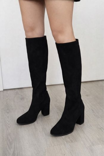 Bottes noires hautes , Taille 39