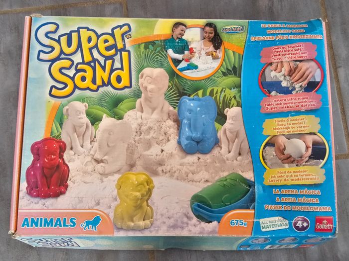 Goliath - Super Sand Animals - Loisir créatif - à partir de 4 ans - Jeu de sable à modeler