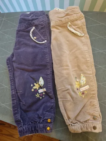 Lot 2 pantalons