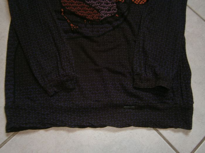 Haut ML marron BANANA MOON Taille L - photo numéro 4