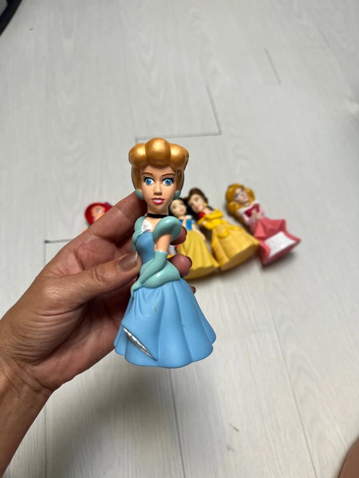 Lot de six figurines, princesse Disney - photo numéro 2
