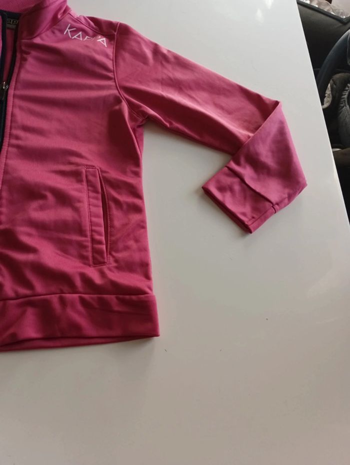 Veste gilet zippé fille Kappa taille 8 ans - photo numéro 2
